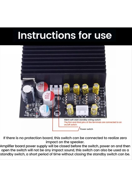 DC19-50V 300W+300W 600W Bluetooth Güç Amplifikatör Modülü TPA3255 Treble ve Bas Ayarlamalı Kanal 2.0 Kanal (Yurt Dışından) indirimleri