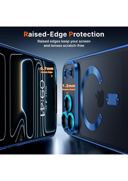 Apple iPhone 17 Pro Uyumlu Köşeleri Renkli Şeffaf Kamera Korumalı Silikon Kapak fiyatları