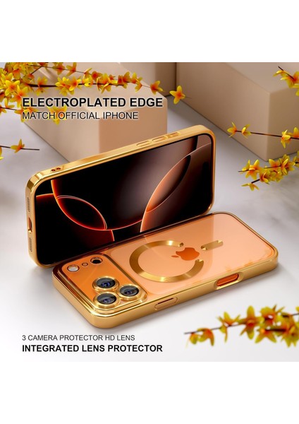 Apple iPhone 17 Pro Uyumlu Köşeleri Renkli Şeffaf Kamera Korumalı Silikon Kapak modelleri