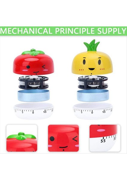 Döner Alet Yumurta Ocak Zamanlayıcı Yenilik Mutfak Zamanlayıcı Sebze Hayvan Yemek Zamanlayıcı Dijital Yumurta Zamanlayıcı Cupcake Zamanlayıcı Kırmızı (Yurt Dışından) fırsatları