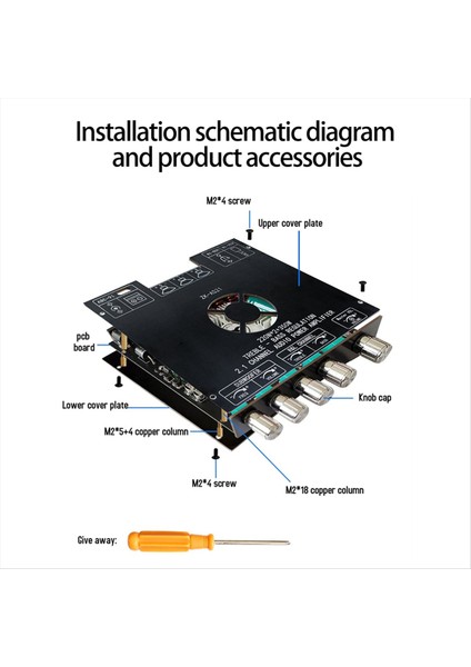 TPA3255 Bluetooth Dijital Amplifikatör Kartı ZK-AS21 2.1 Kanal Taşınabilir Pratik Çok Fonksiyonlu Amplifikatör Kurulu (Yurt Dışından)