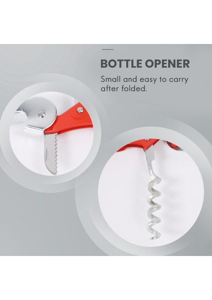 5 Paket Tirbuşon Ağır Hizmetçi Şarap Açıcı Seti Folyo Kesici ve Şişe Açıcı Şarap Anahtarı Garsonlar Için, Ev (Yurt Dışından) indirimleri