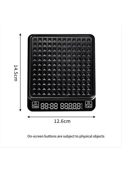Zamanlayıcı ile Dijital Kahve Ölçeği, Ölçek Zamanlama Şarj Edilebilir Kahve Ölçeği Dökme ve Damla Kahve, 3kg/0.1g (Yurt Dışından) modelleri