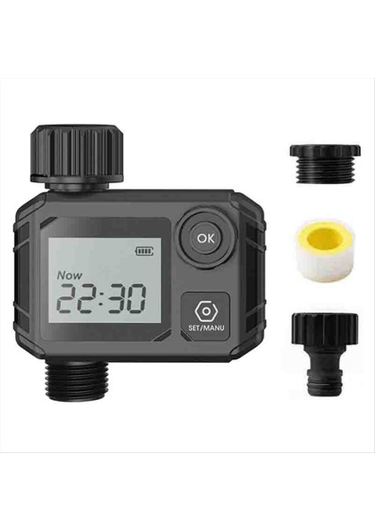 Büyük Ekran Bahçe Sulama Zamanlayıcısı Sulama Kontrolörü Dijital Programlanabilir Musluk Sulama Sulama Sistemi (Yurt Dışından)