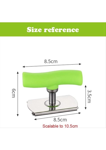 Zayıf Eller Için Jaropener Kolay Açık Ayarlanabilir Kavrama Kavanoz Açıcı, Paslanmaz Çelik Açıcı Açıcı Şişe Teneke Kapağı Yaşlılar Için B (Yurt Dışından) modelleri