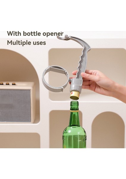 Içecek Şişe Sapı Plastik Soda Şişesi Kolay Kontrol Için Destek Sapı ve Dökülmeleri Önlemek (Yurt Dışından) indirimleri