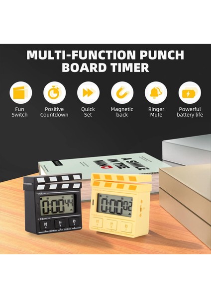 Çocuklar Için Sınıf Zamanlayıcı, Yemek Pişirmek Için Mutfak Zamanlayıcısı, Yumurta Zamanlayıcısı, Çalışma/egzersiz/aşçı Için Manyetik Dijital Zamanlayıcı - 2 Paket (Yurt Dışından) fırsatları