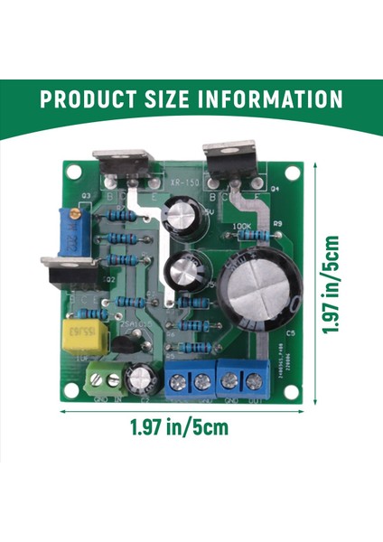 DC12V 24V Mini 1969 TIP41C Mono Kanal Amplifikatör Montaj Kurulu Saf Sınıf A (Yurt Dışından) fırsatları