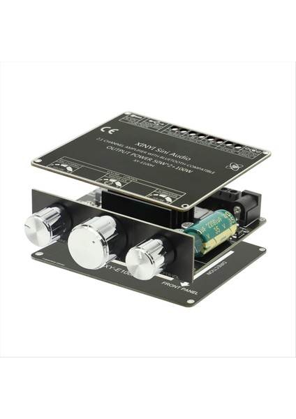 XY-E100H2.1 Kanal Bluetooth Ses Amplifikatör Kartı Modülü TPA3116 50WX2+100W Subwoofer Çok Fonksiyonlu Modül (Yurt Dışından) fırsatları