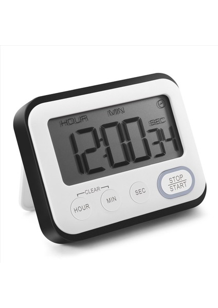 Dijital Mutfak Geri Sayım Zamanlayıcı: Öğretmenler Sınıf Sayacı Büyük LCD Loud Magnety Klip Kadınlar Basit Saat Mini Küçük Kronç Büyük Bipo Taka Saat Saniye Saniye Yemek (Yurt Dışından) modelleri