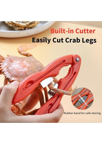 2pcs Yengeç Krakerleri ve Alet Çok Fonksiyonlu Yengeç Bacak Krakeri Verimli Istakoz Krakerleri Sağlam Deniz Ürünleri Krakerleri ve Alet (Yurt Dışından) modelleri