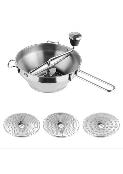 Püre Makinesi, Patates Masher, Çelik Sebze Meyveleri Öğütücü Aracı, Kabak, Yemek Değirmeni Için Pastalar Presleme (Yurt Dışından)