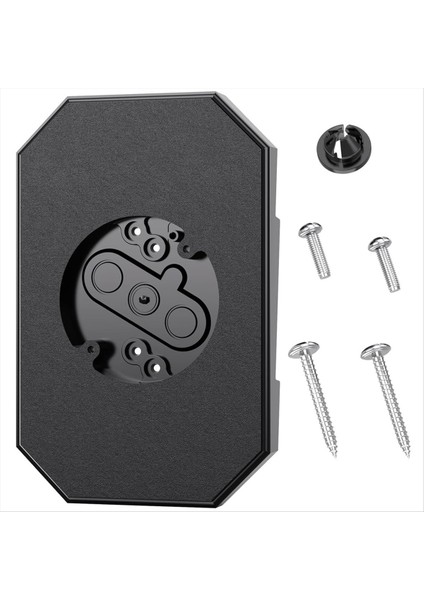 Siding Montaj Kiti, 8141DBL Açık Işık Montaj Bloğu, Tur Çifte ve 4 Inç Siding Siyahı Için Siding Montaj Plakası (Yurt Dışından)