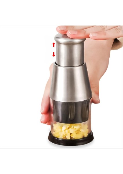 Sarımsak Pres Çok Işlevli Manuel Sarımsak Kesici Kıyma Sarımsak (Yurt Dışından)