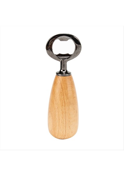 Ahşap Saplı Bira Şişesi Açıcı, Içecek Kapak Kapağı Bira Şişesi Açıcı Mutfak Aletleri Açık Ahşap Renk (Yurt Dışından)