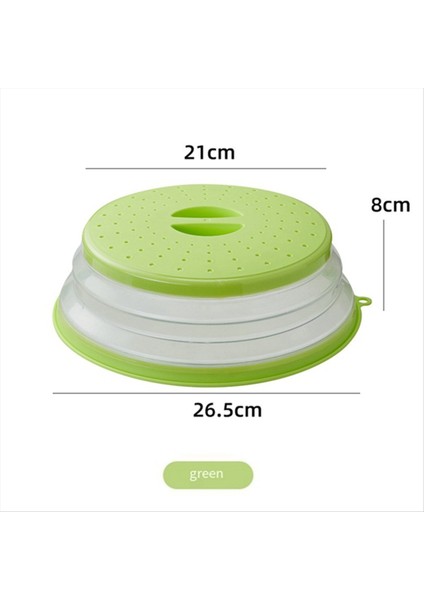 Havalandırılmış Katlanabilir Mikrodalga Fırlatma Kapağı Yiyecek Için, Mutfak Yemeği Kase Tabağı Kapağı Asılabilir, Meyve Tahliyesi Sepeti, Gri (Yurt Dışından) fiyatları