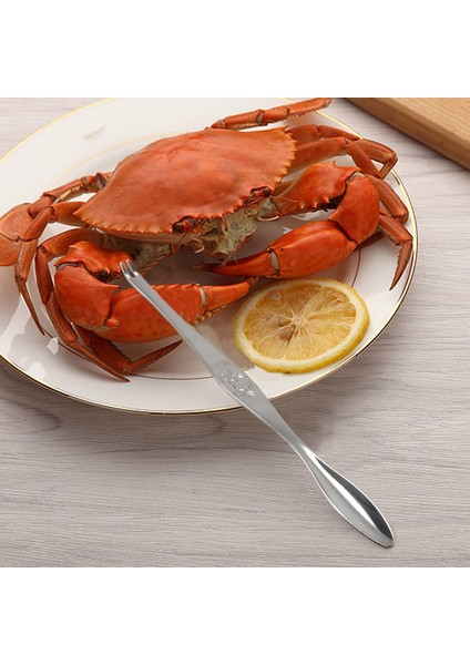 Deniz Ürünleri Aracı Yengeç Krakerleri Kaşıklar Paslanmaz Çelik Yengeç Peel Karides Aracı Istakoz Kelepçe Plakalar Klips Klibi - 5 Pcs (Yurt Dışından) fiyatları