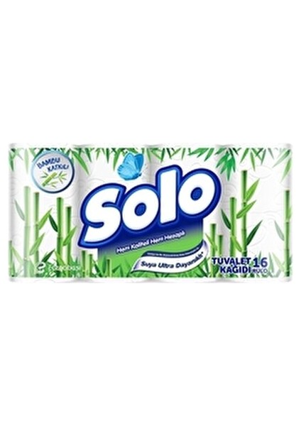 Tuvalet Kağıdı Bambu Katkılı 16 Rulo 3 Katlı Ultra Yumuşak ve Dayanıklı fiyatları