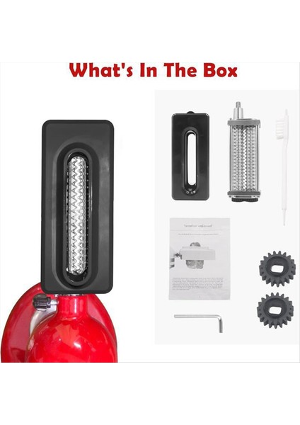 Mutchanaid Stand Mikser Paslanmaz Çelik Dişliler Et Ihale Mutfak Kümes Hayvanları Ihale Edenler Siyah (Yurt Dışından) fiyatları