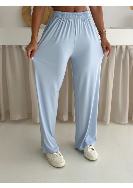 Kadın Iki Parça Salaş Takım – Crop Üst ve Bol Paça Pantolon – Yazlık Rahat Spor Takım fırsatları