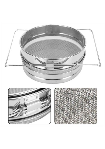 Steellaar Paslanmaz Çelik Bal Süzgeç Çift Elek Bal Parçası Süzgeç 5 Galon Kova Bal Için Bal Ekstraksiyon Ekipmanı (Yurt Dışından) fiyatları
