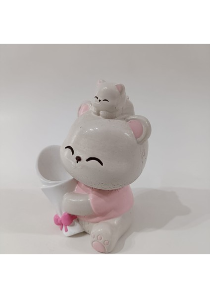 Buketli ve Yavrulu Sevimli Ayıcık modelleri