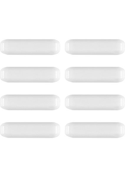 8pcs 8MMX30 mm Ptfe Manyetik Karıştırıcı Karıştırıcı Karıştırıcı Çubuğu Karıştırma Çubuğu Manyetik Laboratuvar Çubuğu Karıştırma Plakası Çubuğu Karıştırma Plakası Mıknatıs (Yurt Dışından)