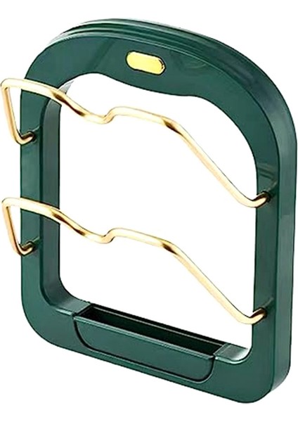 Pot Kapak Kapağı Depolama Organizatörü Pustrofof Çok Fonksiyonlu Madenler Raf Mutfak Malzemeleri Kabine Için Pot Organizatör, A (Yurt Dışından)