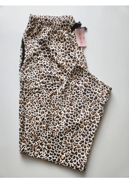 Cepli Süet Büyük Beden Pijama Altı 494