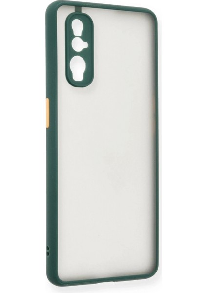 Oppo Find X2 Kılıf Montreal Silikon Kapak - Yeşil (K95) fiyatları