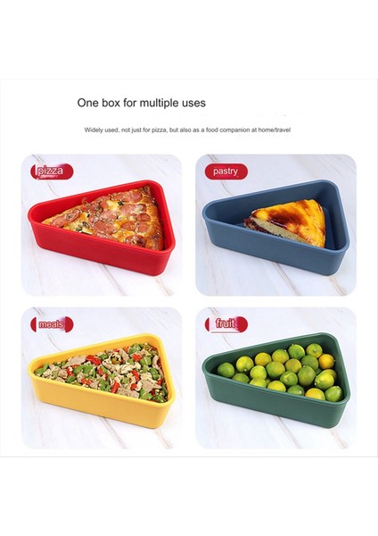 Pizza Artık Saklama Kabı, Yeniden Kullanılabilir Pizza Slicone Konteyneri, Silikon Gıda Konteyneri, D (Yurt Dışından) modelleri