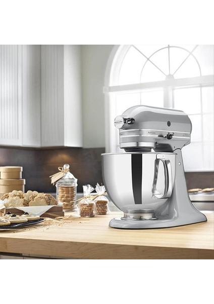 Steellaar Paslanmaz Çelik Mikser Kasesi 5qt Mutfaktaid Tilt-Head Stand Mikserleri Için Uyumludur 4.5-5 Quart, 5 Litre Karıştırma Kasesi (Yurt Dışından) indirimleri