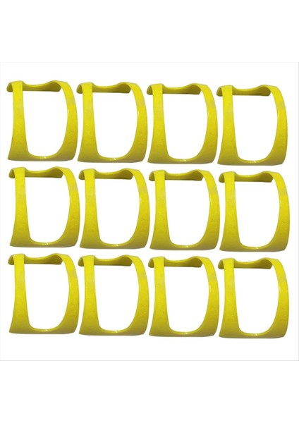 12 Paket Taco Tepsileri Plastik Börek Tepsileri, Tepsiler Için Parti Malzemeleri Tacos Burrito Sosisli Sandviçler Sarı (Yurt Dışından) indirimleri