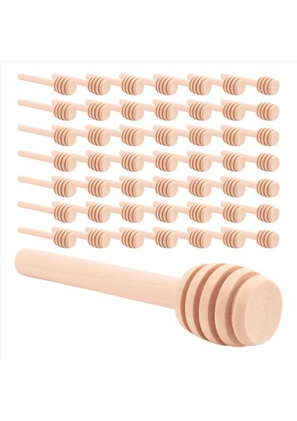 50 Paket Mini 3 Inç Ahşap Bal Kepçe Çubukları, Ayrı Ayrı Sarılmış, Bal Kavanozu Dağıtıcı Çiseleyen Bal, Düğün Iyilikleri Için Sunucu (Yurt Dışından) modelleri
