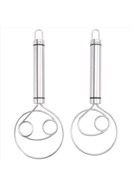 Danimarka Hamuru Çırpma, 2 Paket Premium Paslanmaz Çelik Hollandalı Çırpma, Büyük El Miktarı Ekmek Pasta Pizza Için Esnaf Blender (Yurt Dışından) fiyatları