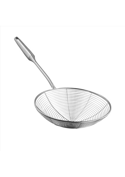 Steellaar Örümcek Süzgeç Skimmer Kepçe Paslanmaz Çelik Metal Kızartma Sepeti Uzun Saplı Büyük Kaşık (Yurt Dışından)