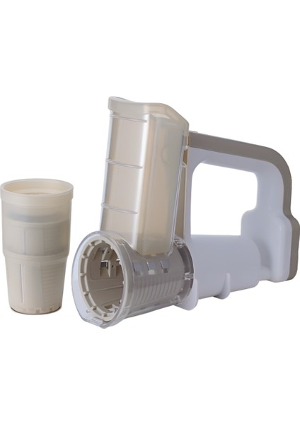 Çok Fonksiyonlu Elektrikli Silindir Sebze Kesici Peynir Parçacı, Dilimleyici, Rendelenmiş Buz Kesici Mutfak Gadgetları Gri (Yurt Dışından)