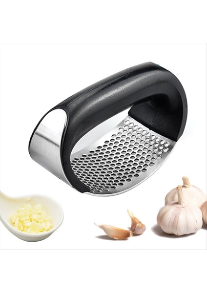 Paslanmaz Çelik Manuel Sarımsak Pres Seti Ev Mutfak Aletleri Verimli ve Basit Sarımsak Pres (Yurt Dışından) indirimleri