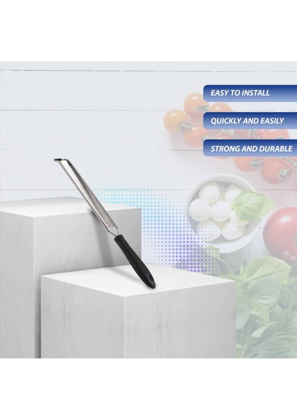 Limon Zester &amp; Cheese Grater - Paslanmaz Çelik - Mutfak Aleti, Hindistan (Yurt Dışından) modelleri