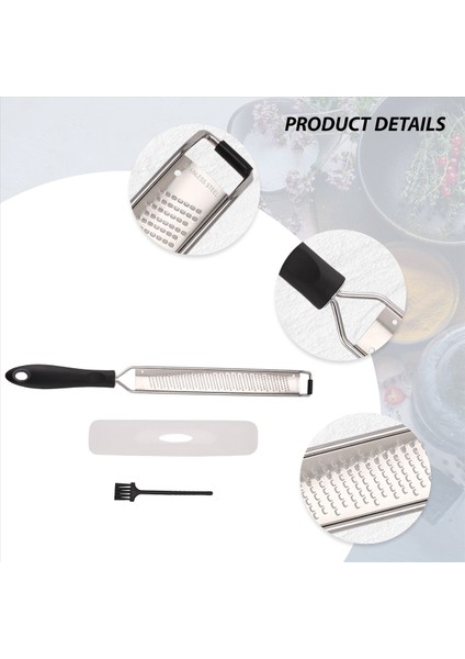 Limon Zester &amp; Cheese Grater - Paslanmaz Çelik - Mutfak Aleti, Hindistan (Yurt Dışından) indirimleri