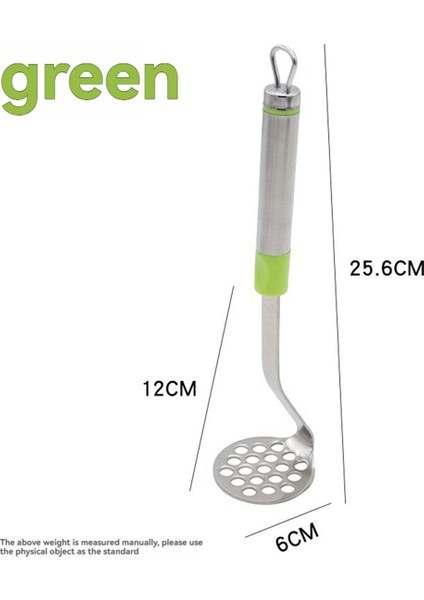 2pcs Paslanmaz Çelik Sarımsak Pres Patates Köfte Kitchen Gadget Çok Fonksiyonlu Manuel Masher Turuncu (Yurt Dışından) modelleri