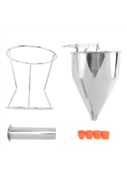 Gözleme Hamuru Dispanser, Çok Kalibre Paslanmaz Çelik Huni Kek Dispenseri Krep Için Harika, Pişmiş (Yurt Dışından)