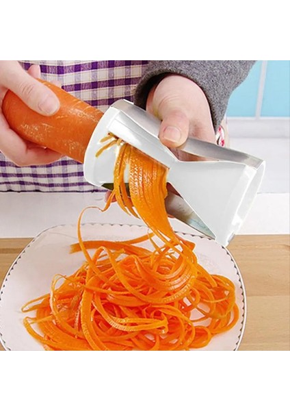 Steellaar Salatalık Parçalı Alet Elde Taşınabilir Taşınabilir Aracı Işçi Tasarlayan Grater Sebzeli Shredder Havuç Dilimleyici Beyaz (Yurt Dışından) fiyatları