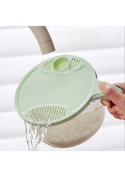 Pirinç Süzgeç, Fasulye Yıkama Süzgeçleri ve Pirinç Yıkayıcı Süzgeç Kabı ile Pirinç Temizleyici Sebzeler Için Yeşil (Yurt Dışından) fiyatları