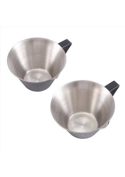 2 Adet Espresso Ölçüm Fincanı Tutamaklı Paslanmaz Çelik Kahve Atış Kahve Döküm Fincan Ev Mutfak Aksesuarları (Yurt Dışından) modelleri