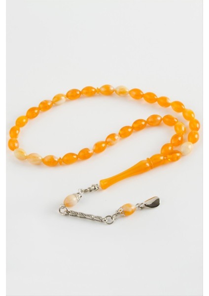 Zeytin Şekilli Plastik Tesbih 8*11 mm