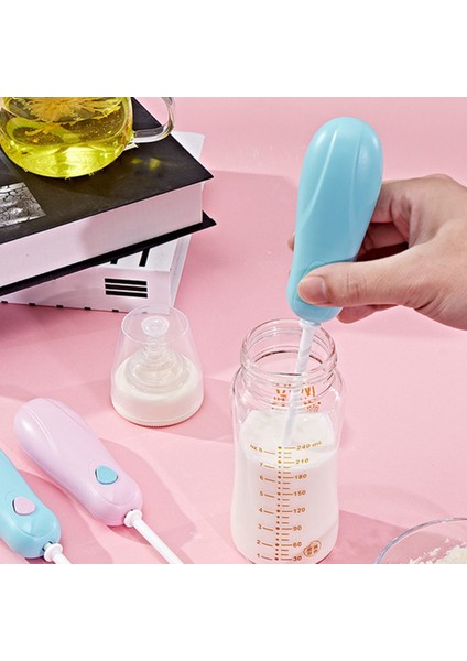 Moda Sıcak Içecekler Süt Çırpma Köpük Çırpma Mikseri Karıştırıcı Yumurta Çırpıcı Elektrikli Koyu Kaplama Aletleri Mavi 15CM (Yurt Dışından) modelleri