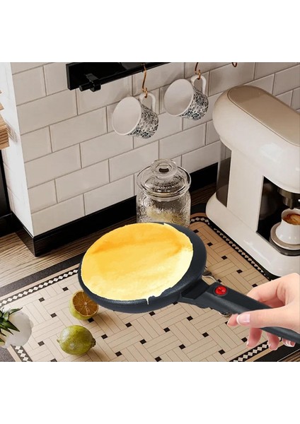 Stace Coaıng Elektrik Kayak Tanı 600W Handheld Gözleme Makinesi Elektrik Yuvarlak Griddle Krep Için Eu Fiş (Yurt Dışından) modelleri