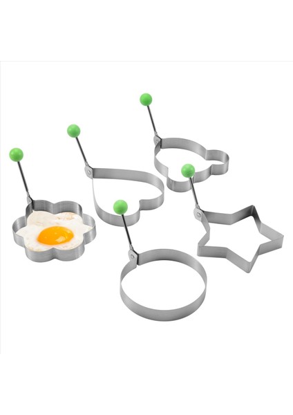 Kızarmış Yumurta Kalıpları, Çocuk Için Saplı Gözleme Kalıp Yapımcısı, Kalıp Izgara Tavası Için Sopa 5 Adet (Yurt Dışından) fiyatları