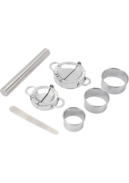 Köfte Üreticisi, 7 Paket Paslanmaz Çelik Kolay Pasta Ravioli Empanadas Pres Kalıp, Pierogi Kesici Ambalajlar Pasta Yapım Araçları (Yurt Dışından)